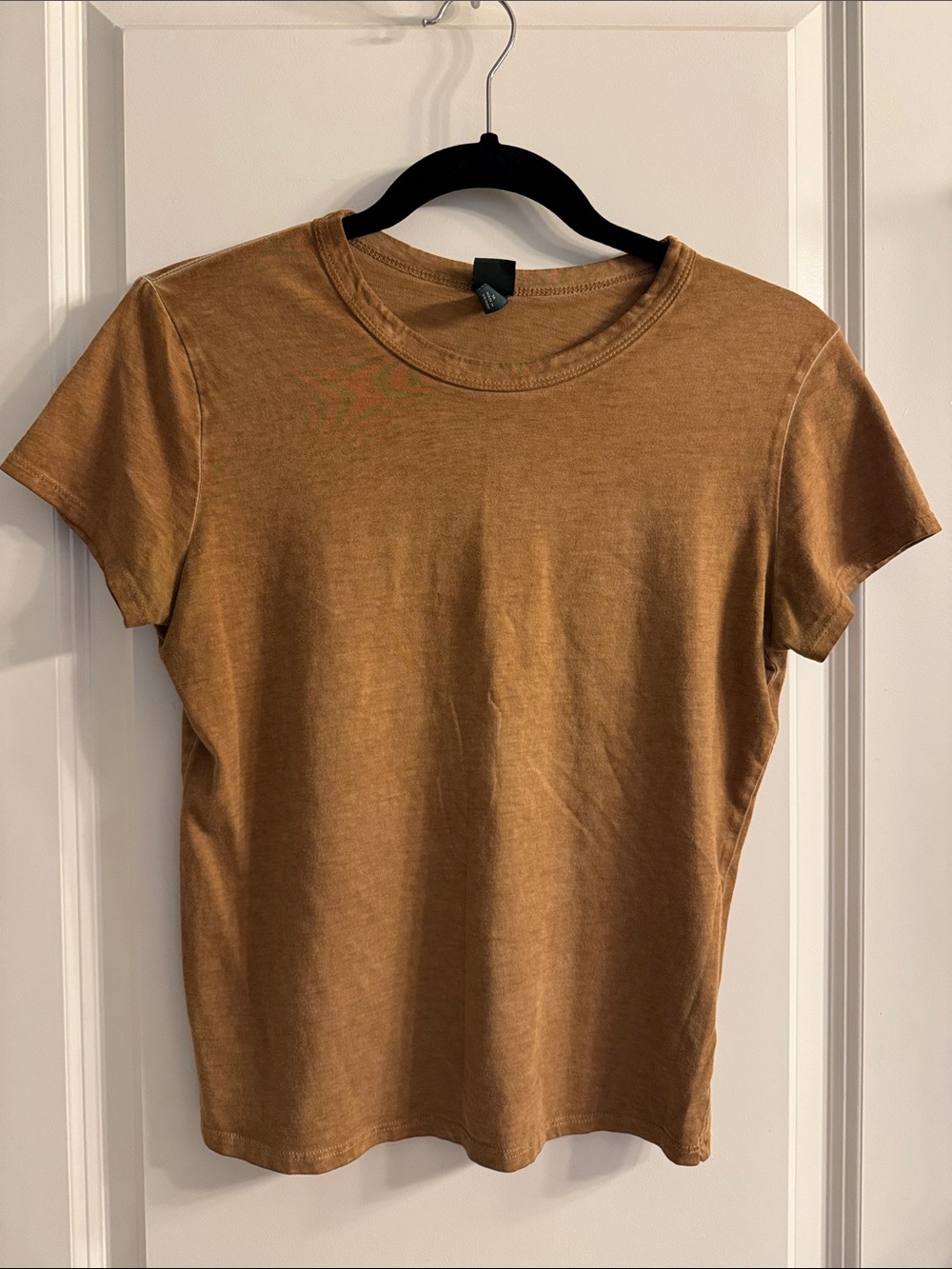 wild fable Short Sleeve Crewneck Tee - Orange/Brown